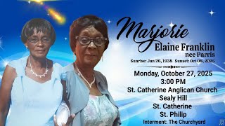 Celebrating the Life of Marjorie Franklin