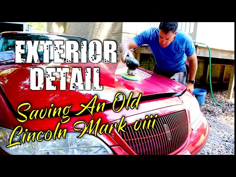 Saving A Lincoln Mark 8! Exterior Detail! / #autodetailing #detailingtips