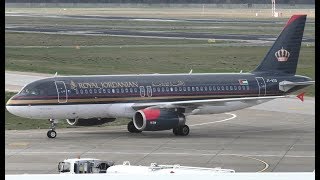 Royal Jordanian Airbus A320-232 JY-AYQ "Mount Nebo / جبل نيبو" Landing + Taxiing Berlin Tegel