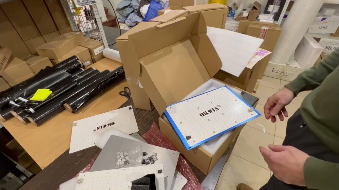 Настоящая правда о светильнике Qkwin 240 ватт, драйвер Mean Well c ...