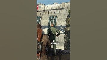 Nazi Shocked Gravity Rocked 🤣🤣🤣 #shorts #video #sniperelite #gaming #funny