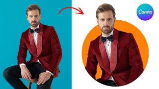 Easy Pop Out of Circle Tutorial in Canva