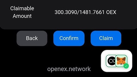 ANOTHER METHOD CAN HELP YOU TO CLAIM YOUR $OEX