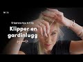 Klippe lugg hjemme. Frisør viser klipp av gardinlugg💇🏼‍♀️