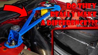 Installing Front & Rear Strut Braces on My B16 EG Civic Coupe | Bonus Touge Review!