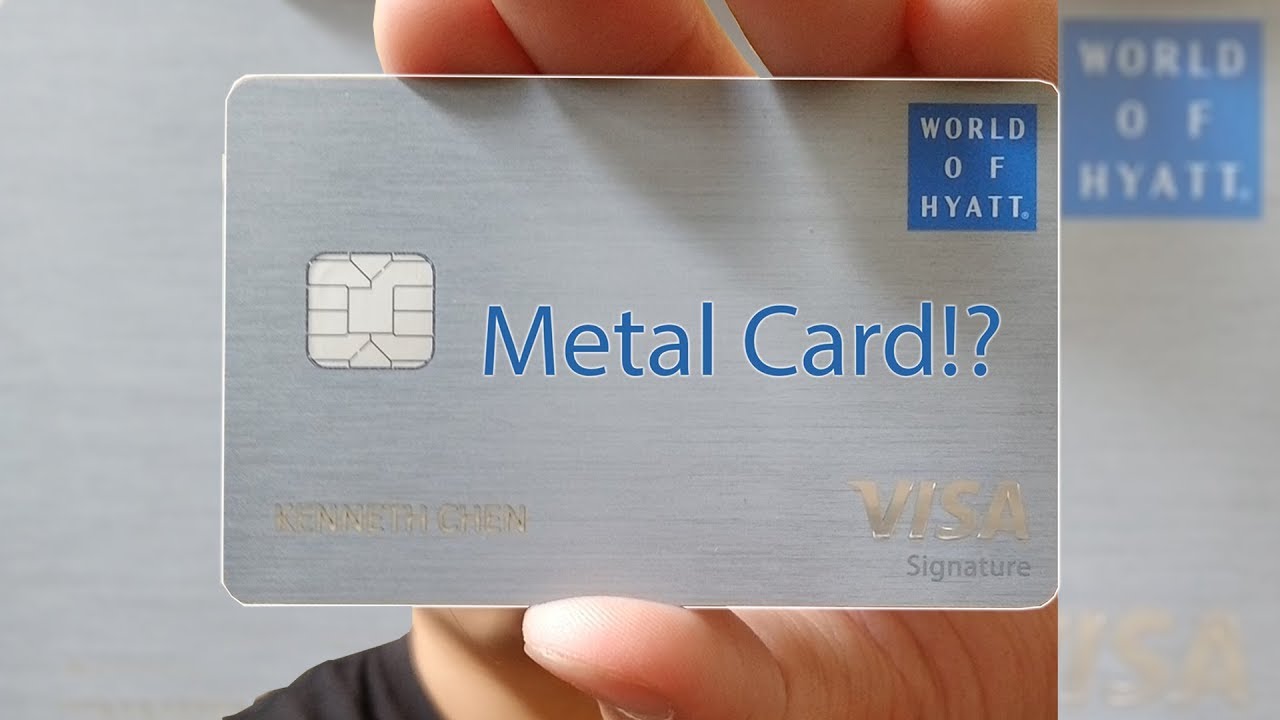 New World Of Hyatt Credit Card Is Metal Youtube