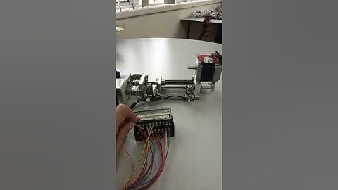Autonics closed loop stepper motor AiC test