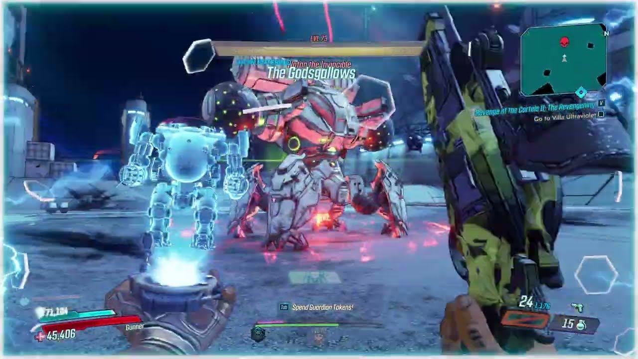 Moze Killing Wotan the Invincible in 32 Seconds ||