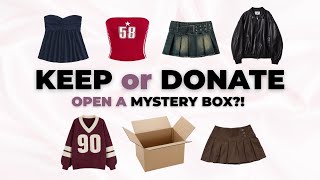 KEEP or DONATE? Open a MYSTERY BOX [Clothes Edition] 📦❓