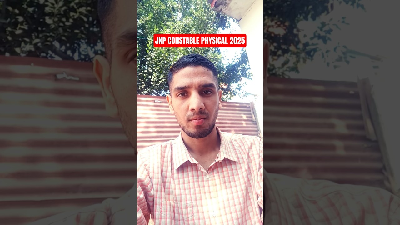 jkp constable  physical admit card