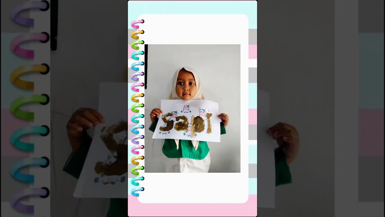 Kegiatan Anak TK Topik Binatang Sapi KB Genius Kids