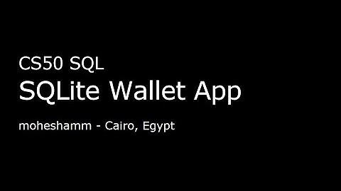 CS50 SQL - Final Project - moheshamm