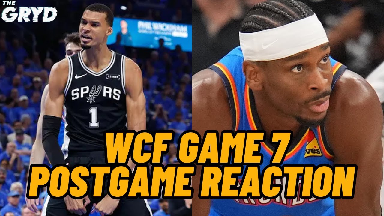 Spurs/Thunder GAME 7 REACTION SHOW!!!