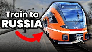 Catching a train to the RUSSIAN BORDER in 2023... (Is it safe!?)