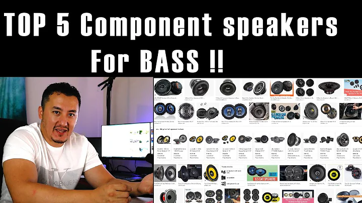 THE BEST 6.5 Car Speakers for Bass 6.5 Component Car Stereo Speakers for EXTREME Bass