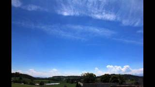 Westwind over Bern - time-lapse weather video