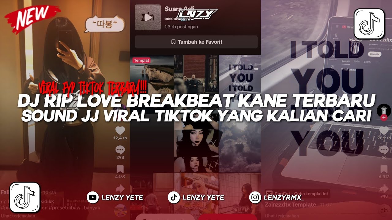 DJ RIP LOVE BRAKBEAT KANE TERBARU | SOUND JEDAG JEDUG VIRAL TIKTOK YANG KALIAN CARI BY ImamSidik