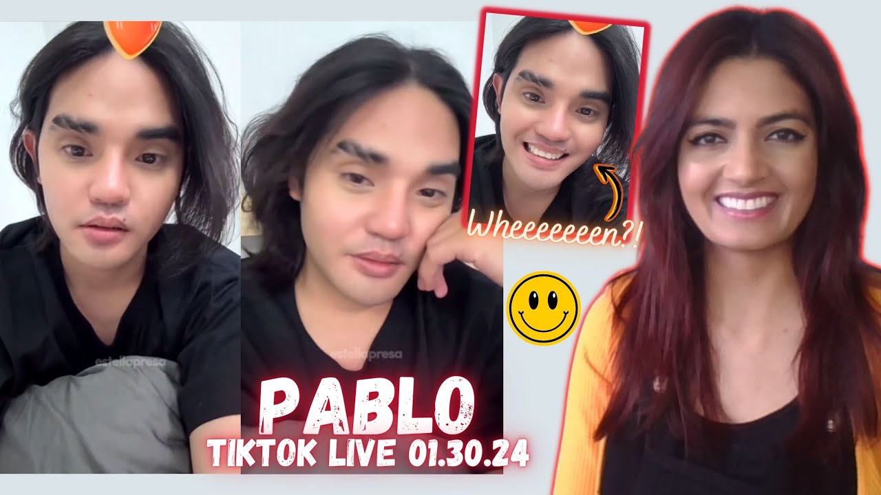 PABLO TIKTOK Live 30th Jan '24 | A STORM IS COMING! 😮 Also...a short cover of 'Despacito'! 🤣