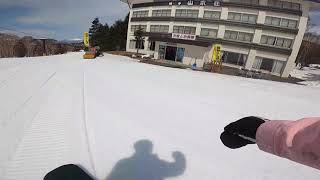 20210406横手山スキー場第4ゲレンデ⇒第1ゲレンデ