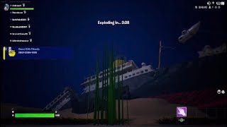 Explore The Titanic Map Fortnite