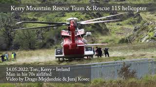Kerry Mountain Rescue Team & Rescue 115 helicopter 14.05.2022.