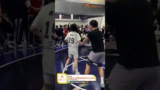 Girls Basketball Challenge in China | Amazing Student Basketball Skills