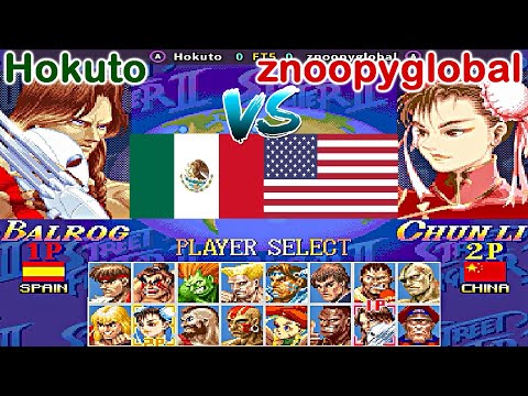 Super Street Fighter II X: Grand Master Challenge - Hokuto vs znoopyglobal FT5
