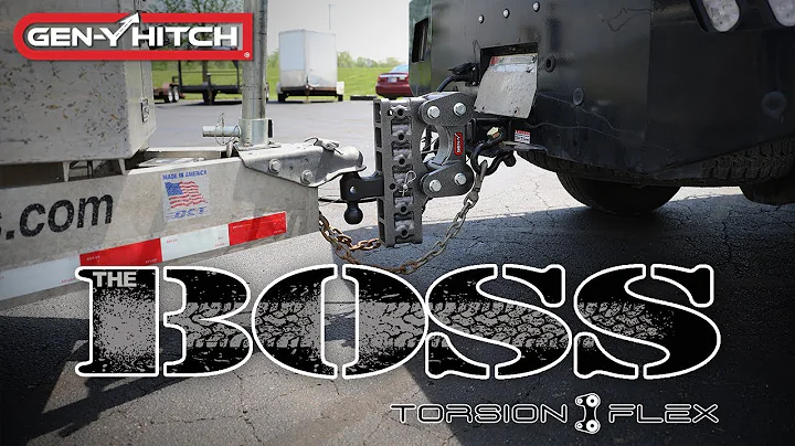 Features of the BOSS | Adjustable Drop Hitch w/ TORSION-FLEX Technology