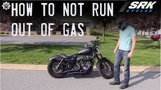 How To Not Run Out Of Gas On A Motorcycle