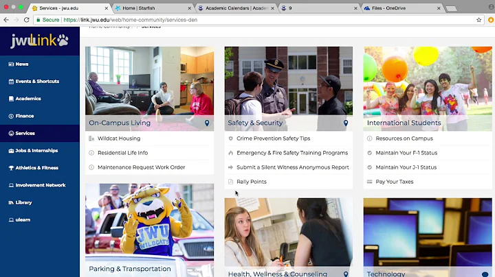 jwu online interface from a students perspective