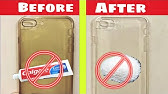 How To Clean Silicone Transparent Phone Cover Case Youtube