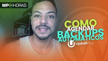UpDraftPlus ➜ Como Agendar Backups Automáticos no WordPress