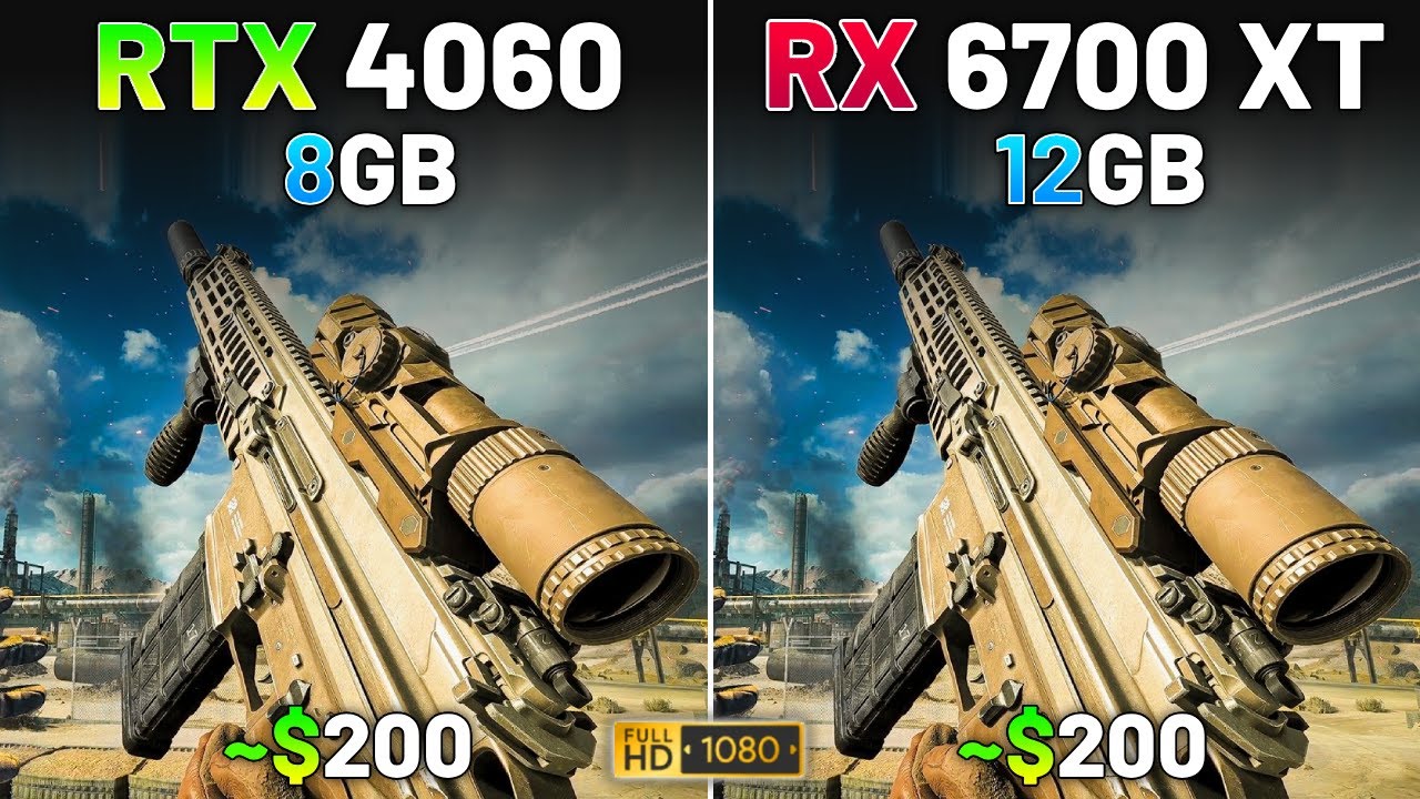 RTX 4060 vs RX 6700 XT in 2026 | Test in 15 Games | 1080p - YouTube