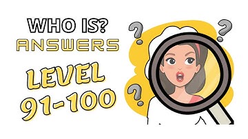 Who is Brain Teaser Riddles Game | All Answers | Level 91-100