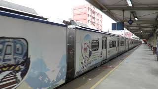 2017101801 區間1158次 平交道道安彩繪列車 樹林站發車
