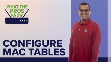 How to Configure MAC tables on a Cisco Switch via Packet Tracer