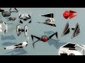 TIE Fighters in Star Wars | 3D