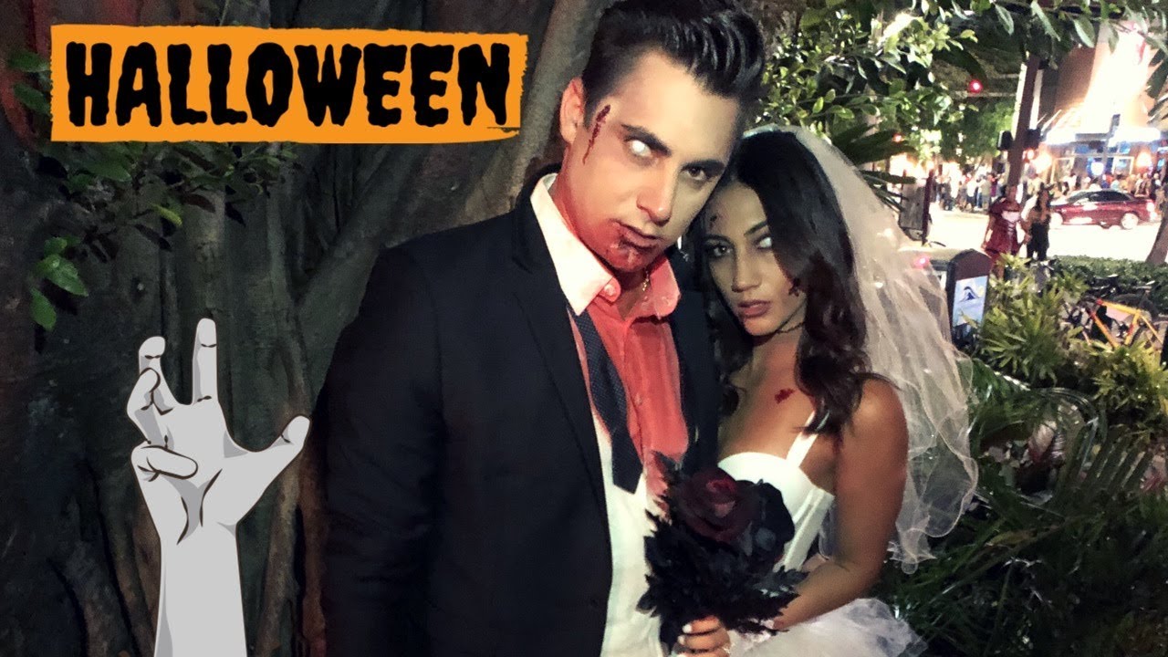 DEAD BRIDE HALLOWEEN MAKEUP YouTube