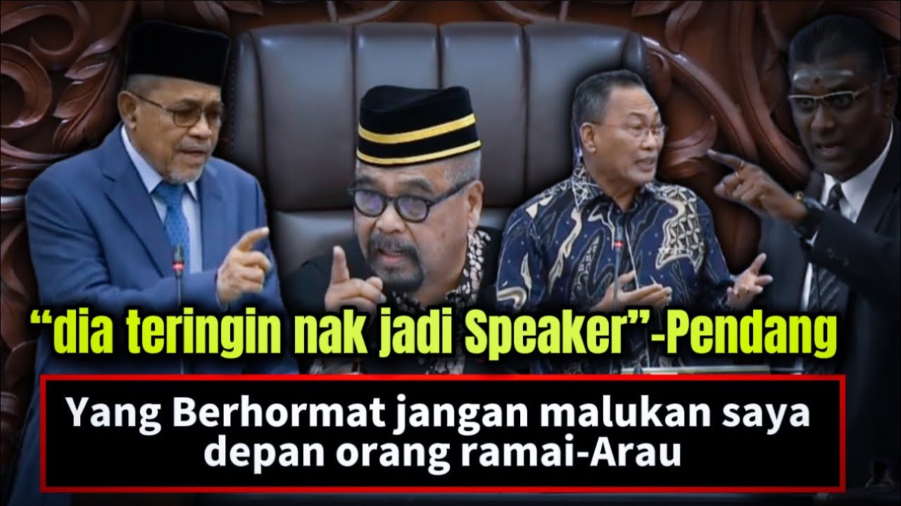 MP Arau di beri Warning oleh Speaker sebelum berucap‼️ MP Pendang dan MP Jelutong berperang‼️