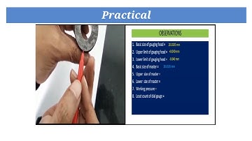 EME22342 Practical No  3 Pneumatic Comparator