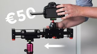 Professionele Camera Slider voor maar €50 ?