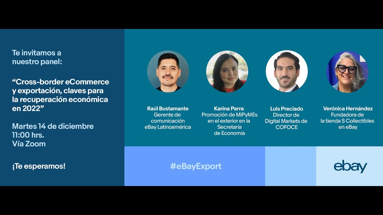 Panel eBay: Cross-border ecommerce y exportación, claves para la recuperación económica en 2022.