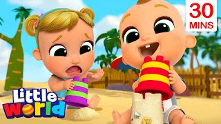 Adventures At The Beach + More Kids Songs & Nursery Rhymes by Little World