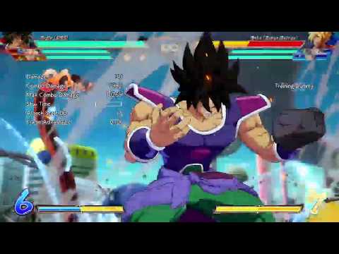 Broly jackpot combo DBFZ