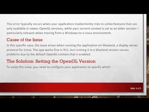 Setting the OpenGL Version for GtkGLArea in Python GTK