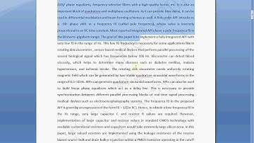CMOS First-Order All-Pass Filter With 2-Hz Pole Frequency