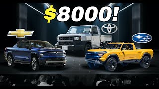 These All New Pickup Trucks are Just for $8,000 And No One Can Believe It!