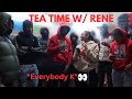 Tea time w rene first episode aj brim talks drill opps  more 