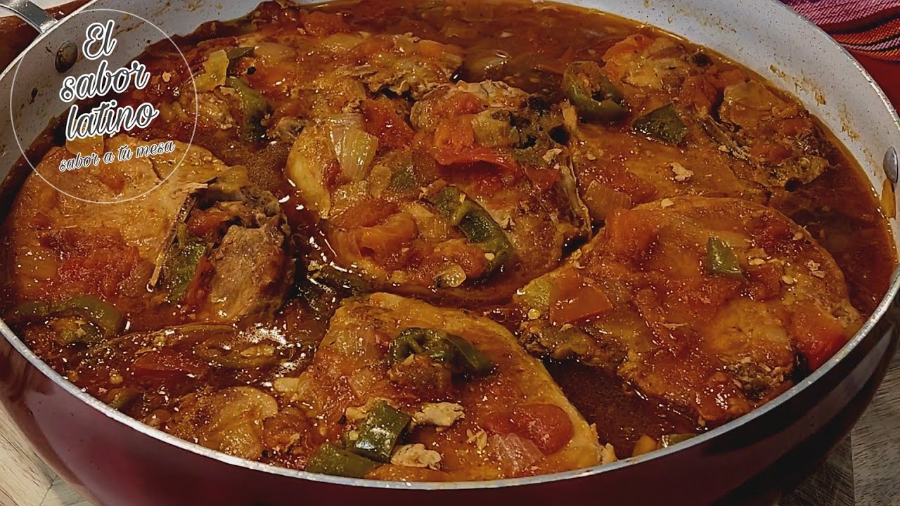 🔴¡Así preparo las chuletas de puerco a la mexicana más ricas y fáciles!💥