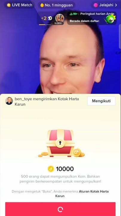 sultan Andara luar negeri | Live tiktok 10000 koin mulung koin